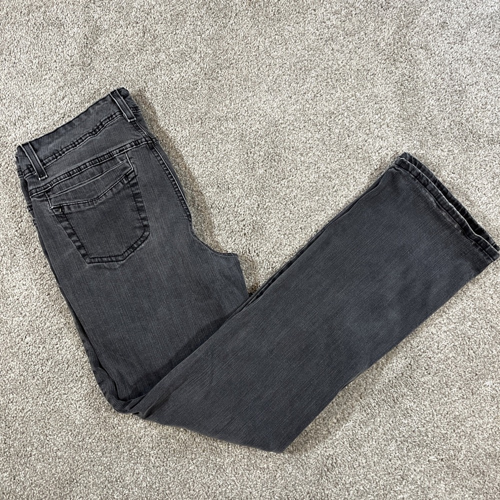 Bandolino Women's Black Jeans‎ Size 10 Straight Leg Medium Wash Stretch Denim